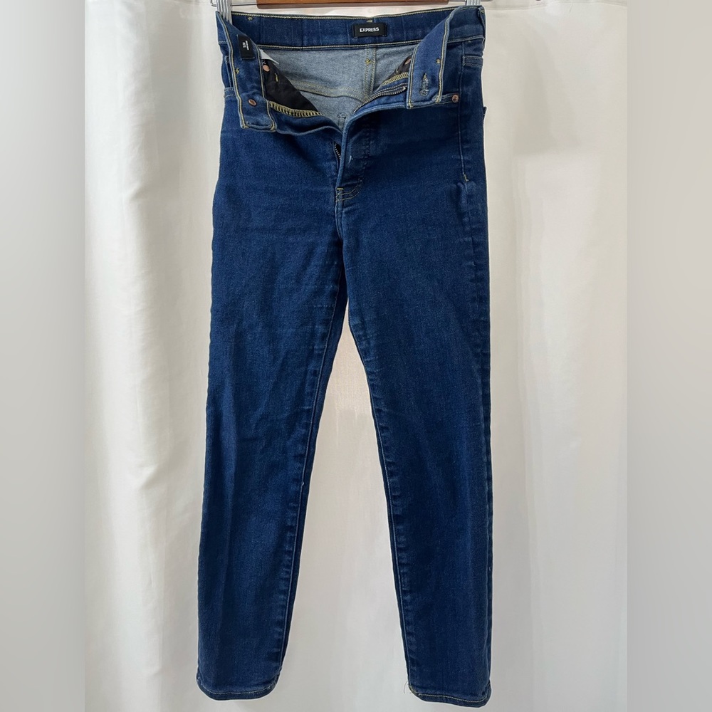 Express Slim Super High Rise Jeans 4/R